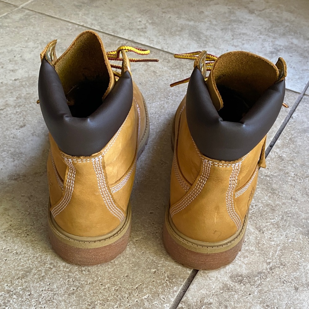 Timberland Tan Youth Boots - Picture 5 of 16